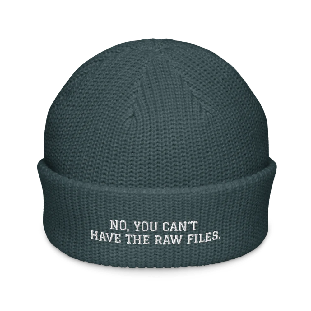 NO, YOU CAN'T HAVE THE RAW FILES.